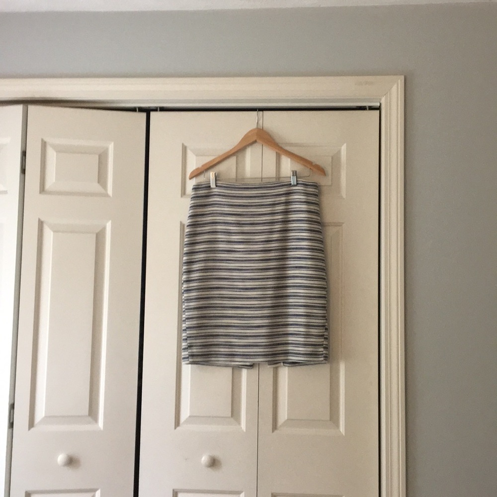 Striped Ann Taylor skirt